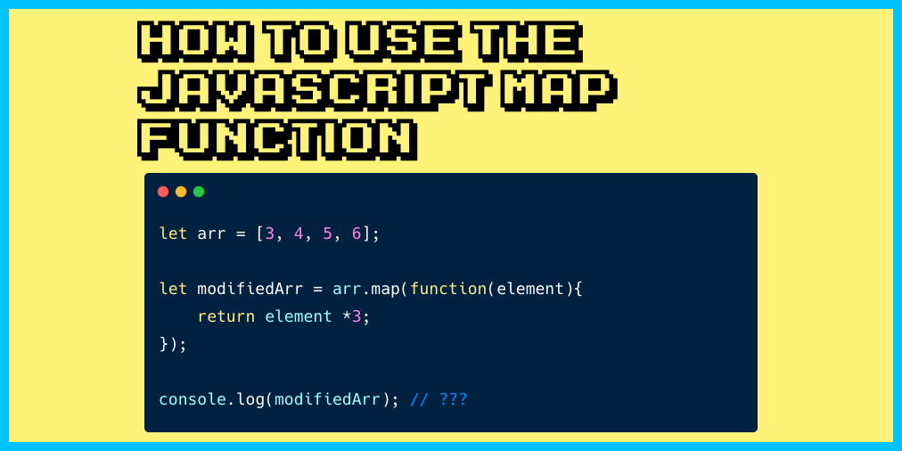JavaScript map: Cómo utilizar la función JS .map() (método de Arreglo)