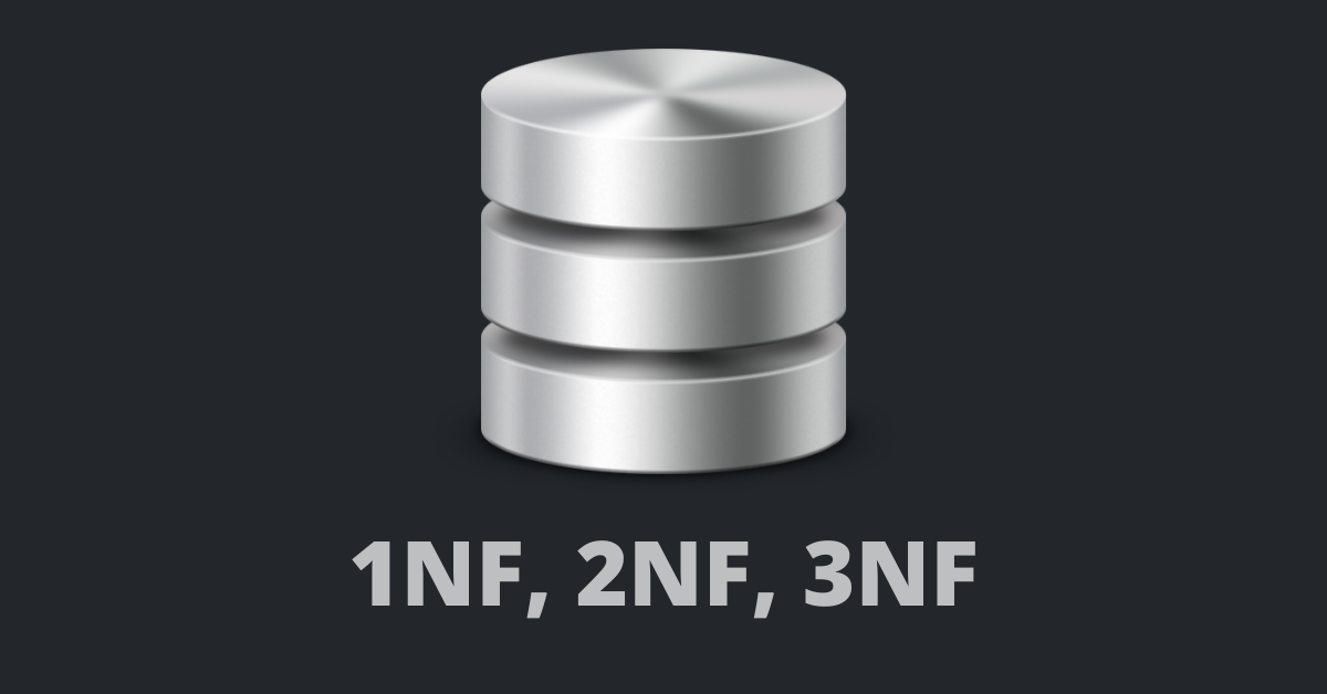 Normalización de base de datos: formas normales 1nf 2nf 3nf ejemplos de tablas