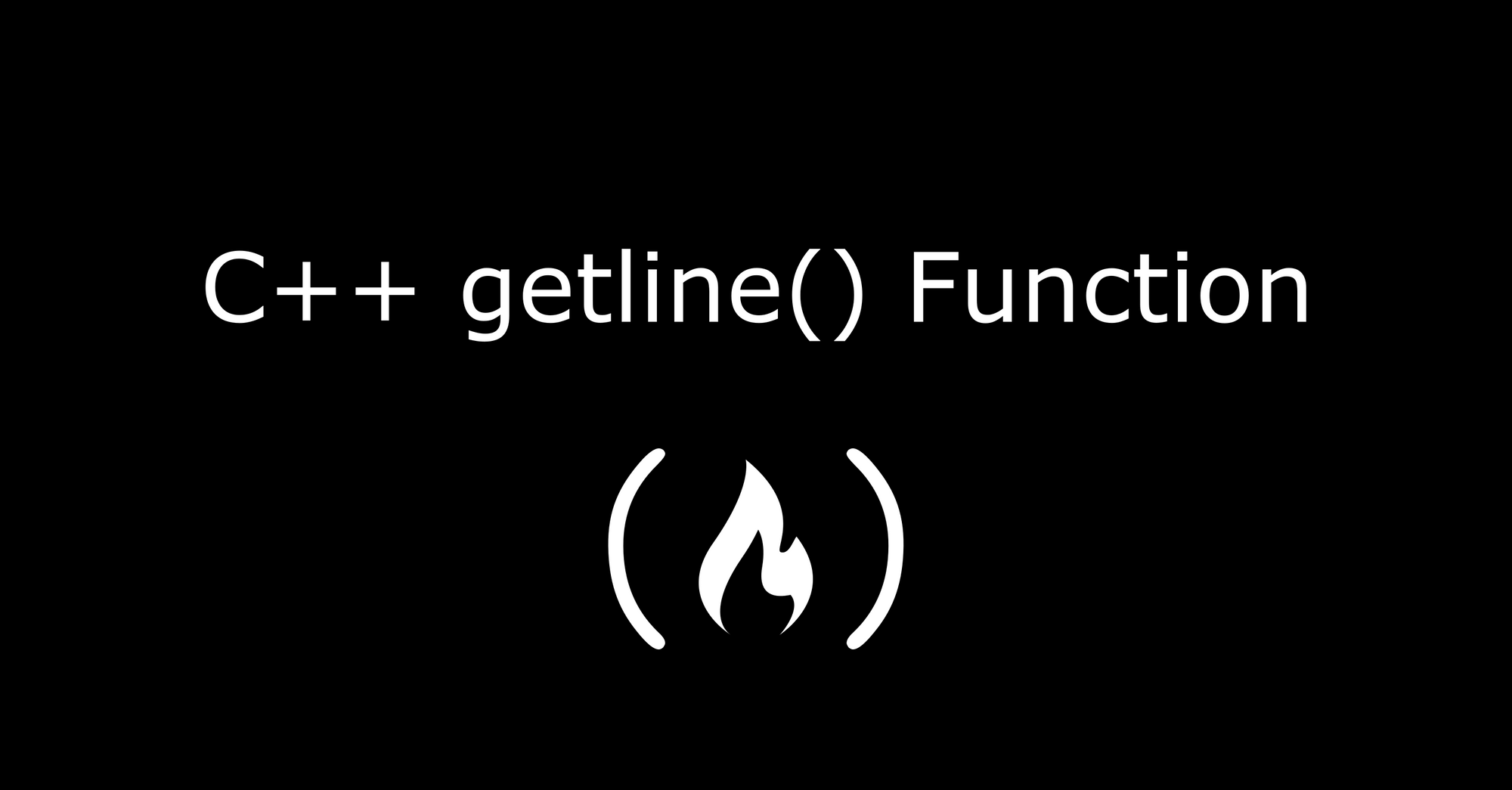 Getline en C++ - Ejemplo con función getline()