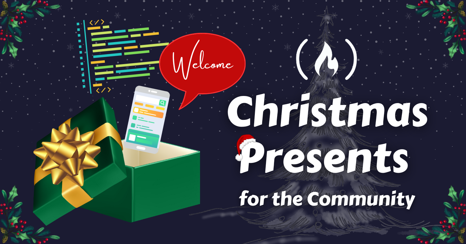 Las principales actualizaciones del plan de estudios de freeCodeCamp llegan a tiempo para Navidad