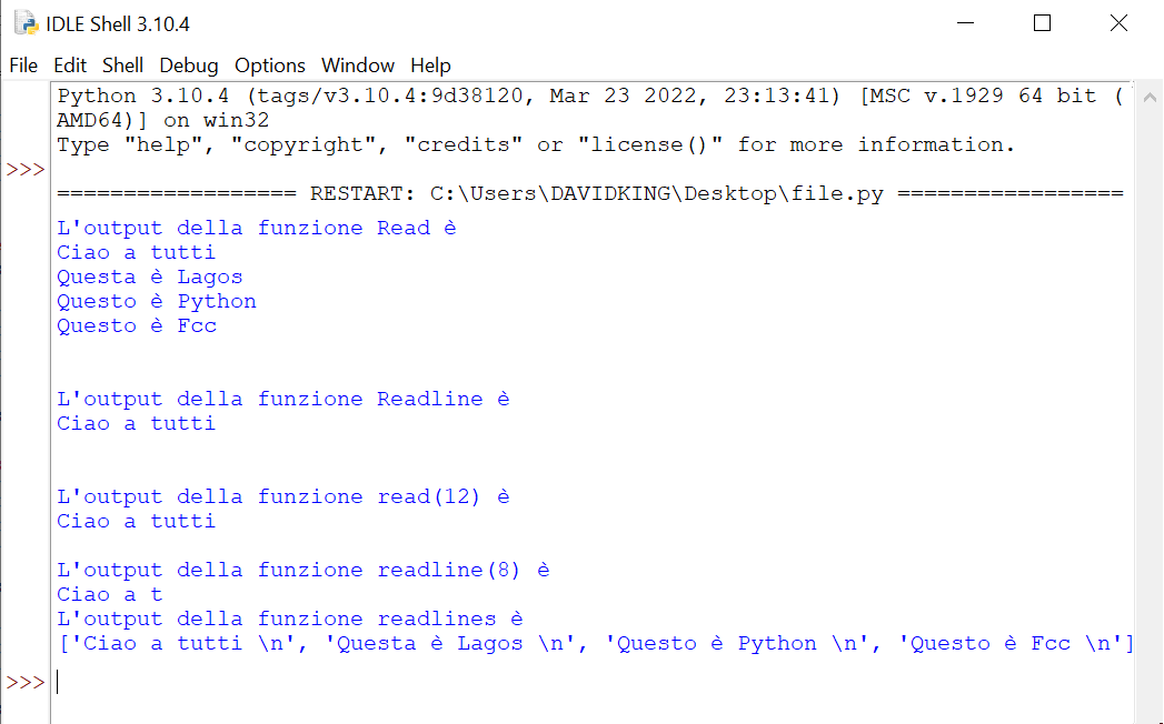 Gestione dei File in Python – Come Creare, Leggere e Scrivere un File