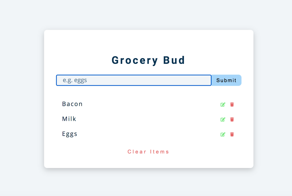 grocery-list