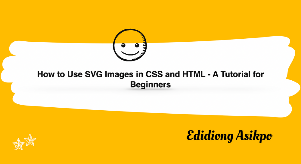 CSS와 HTML에서 SVG 이미지 사용하는 방법 - 입문자용 튜토리얼