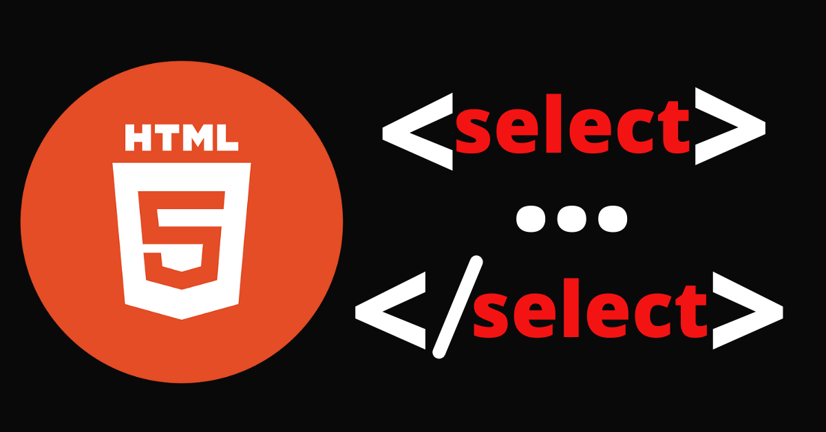 HTML Select 태그: 드롭다운 메뉴 또는 콤보 리스트를 만드는 방법