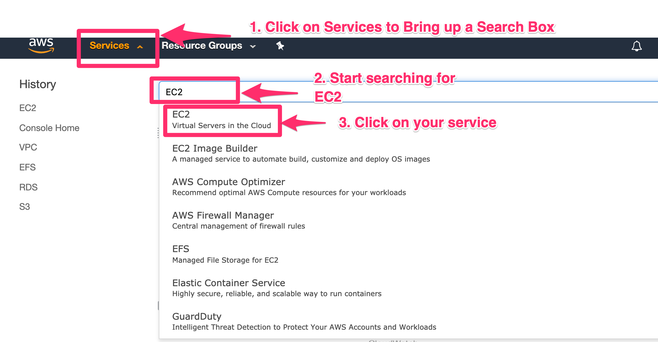 AWS-Services-Menu---Search-EC2