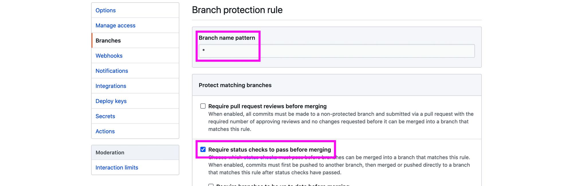 github-configure-protected-branch
