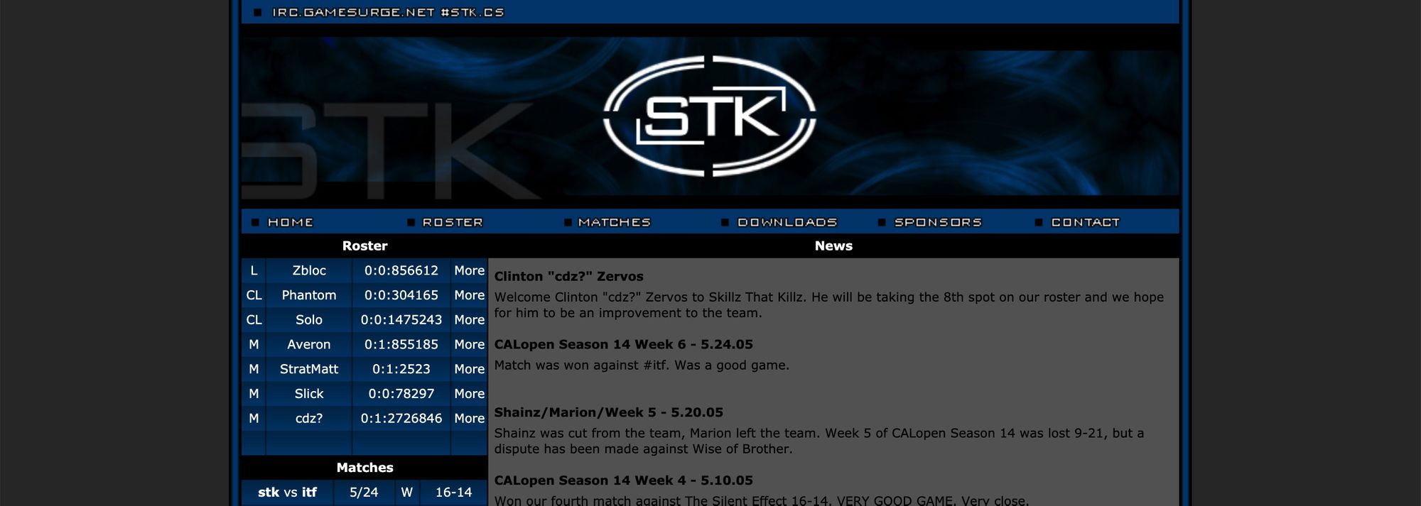 stk-counter-strike-team-website