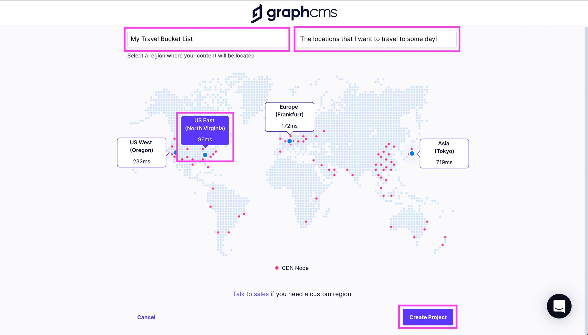 graphcms-configure-new-project