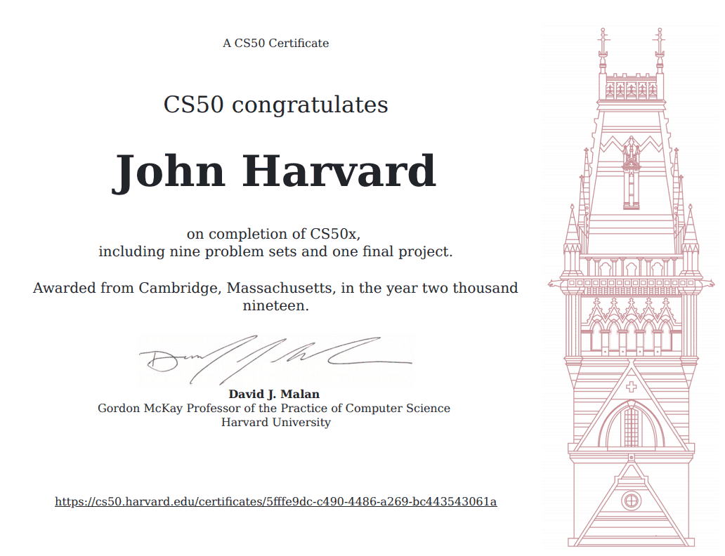 What is Harvard CS50?