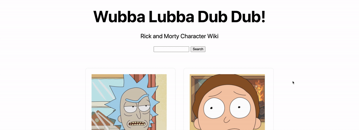 rick-and-morty-app-no-page-transitions