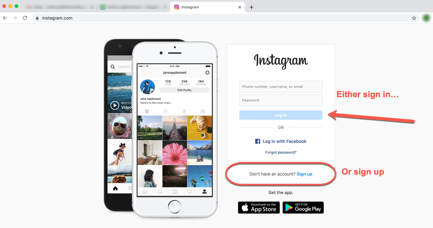 instagram-sign-in-page