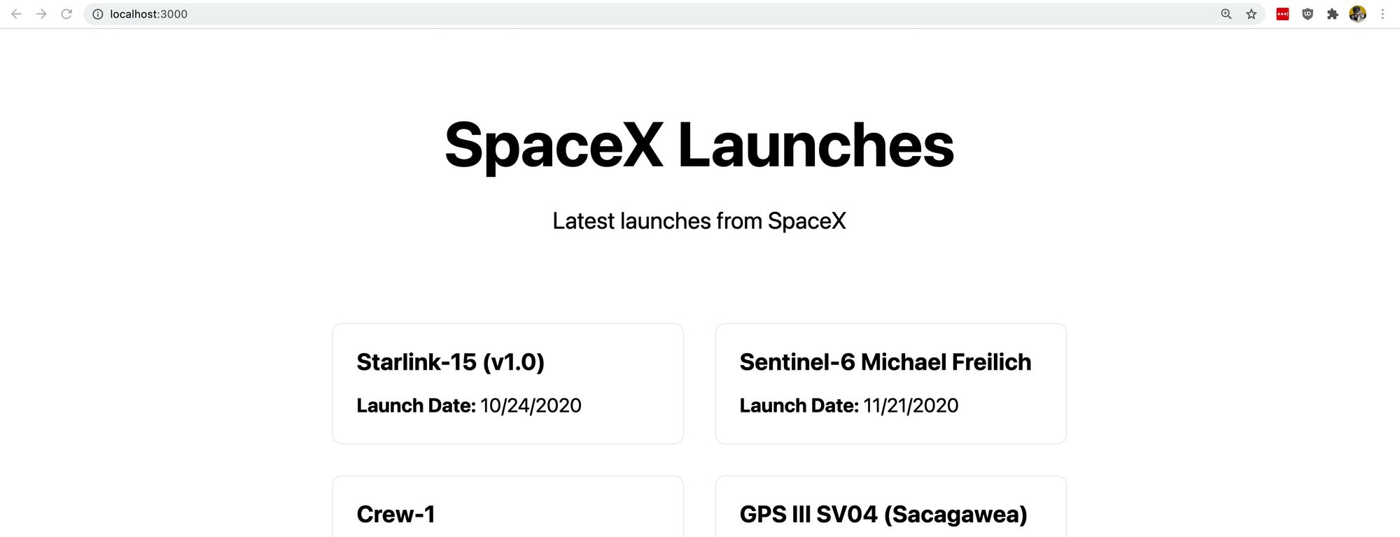 list-of-spacex-launches