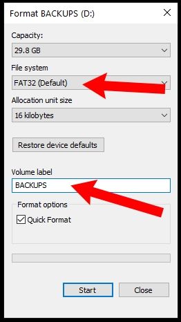 How to Format Fat32 Windows 10?