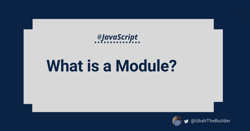 Javascript модуль