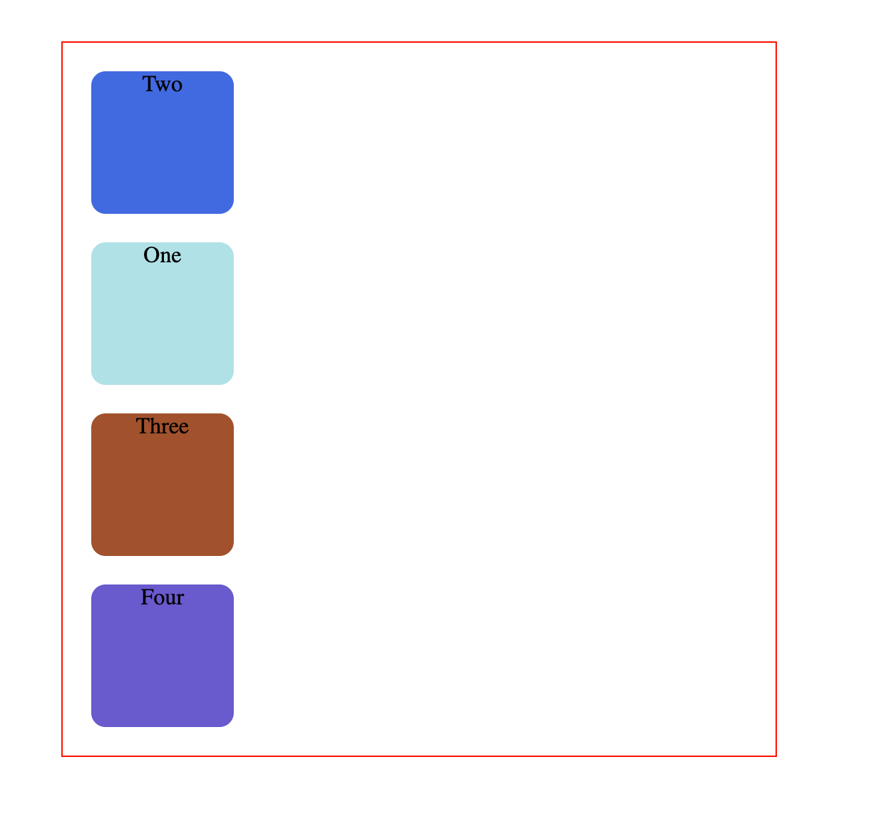 CSS Positioning – Position Absolute and Relative Example