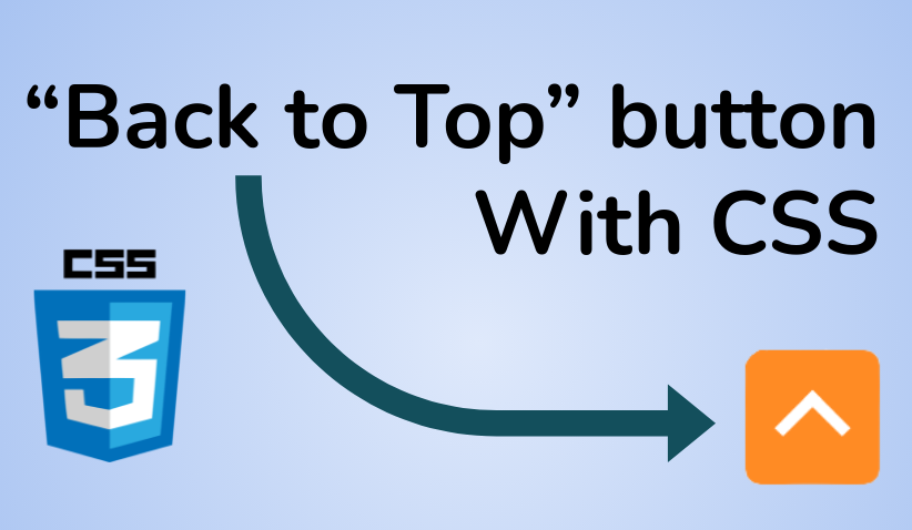 How to Make an Animated Back to Top Button Using Only CSS