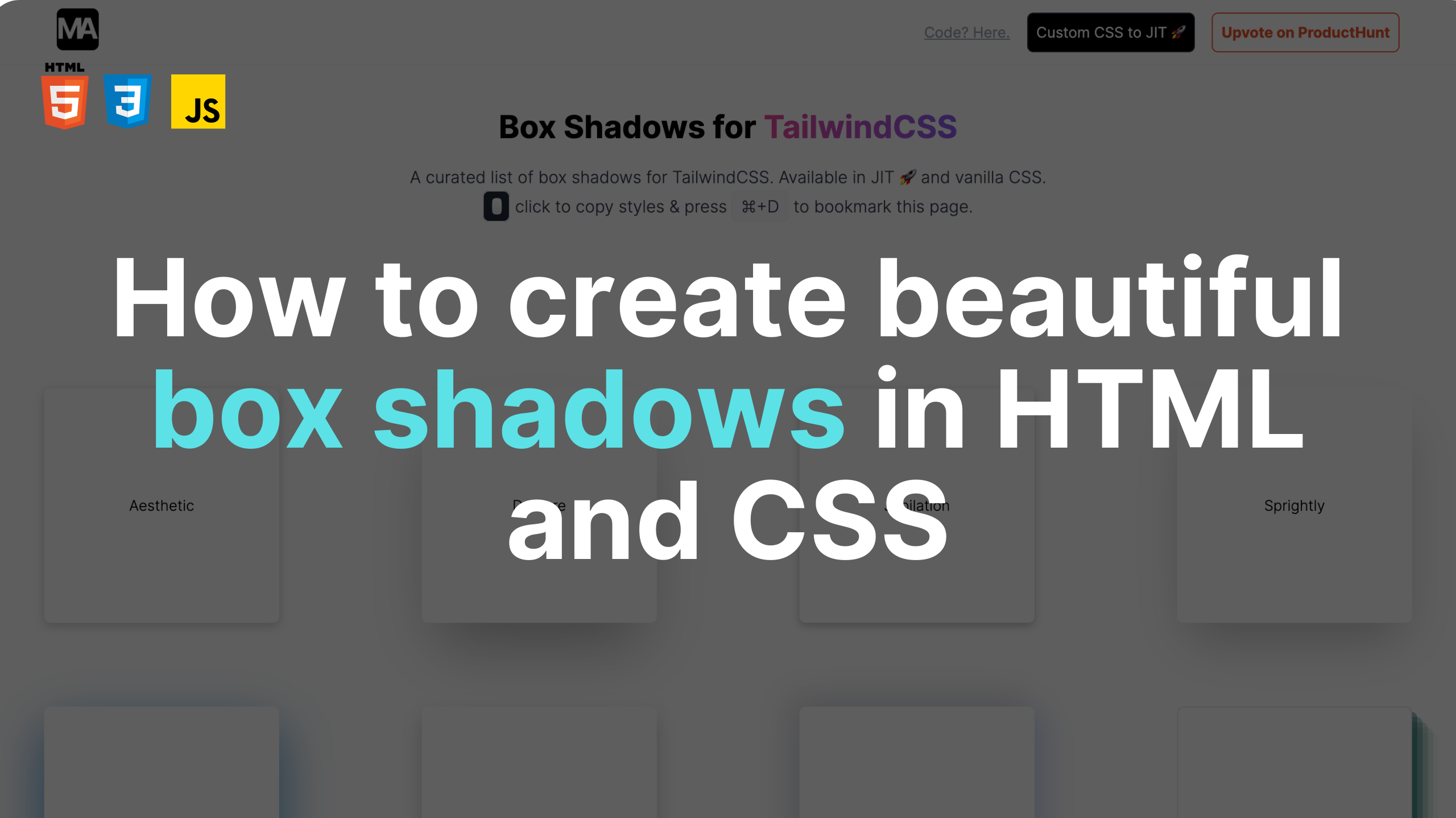 How to Beautiful Box in HTML and