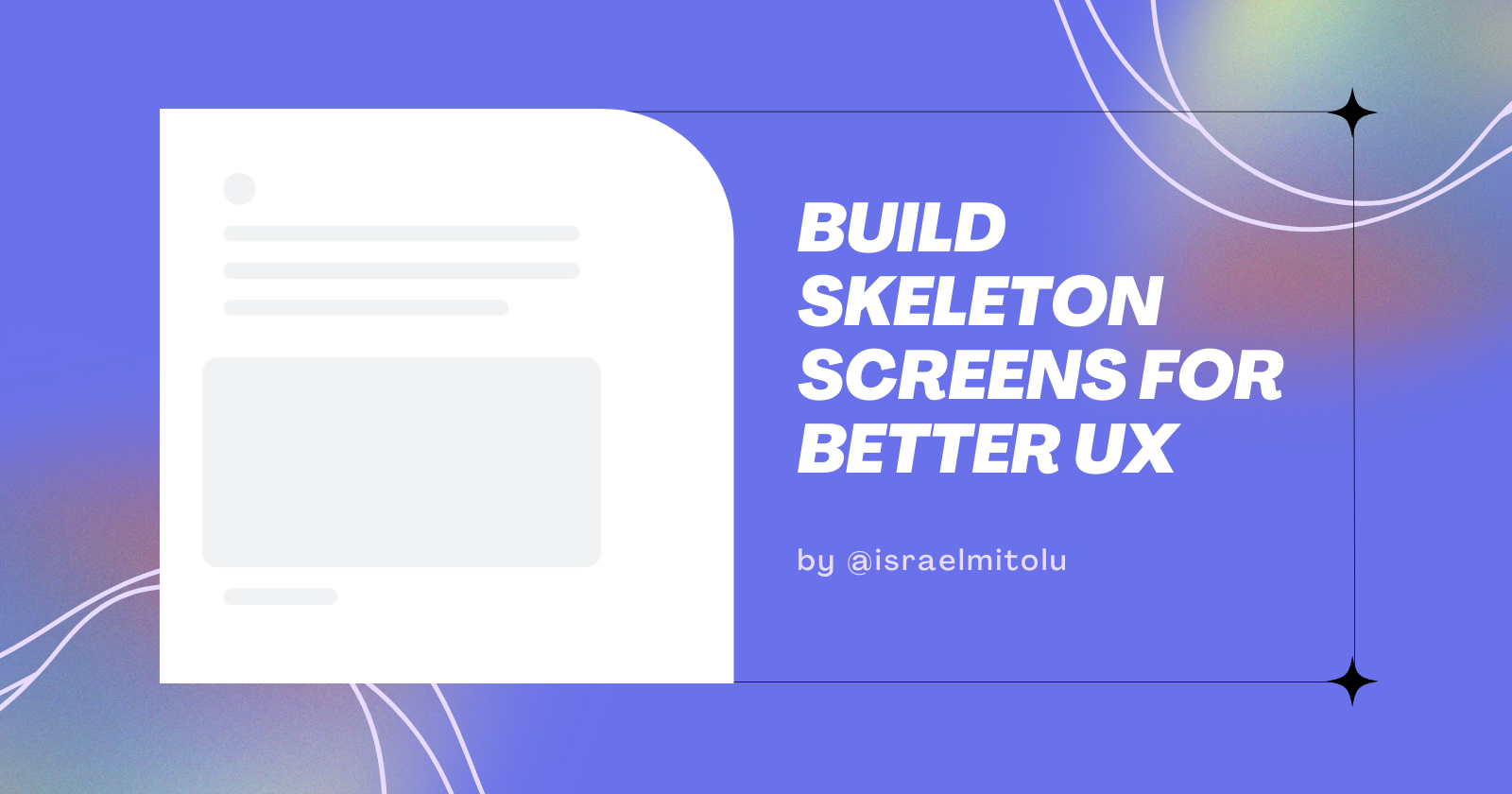 Skeleton Loader Example – How to Build a Skeleton Screen with CSS for  Better UX