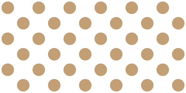 Pattern made with radial-gradient