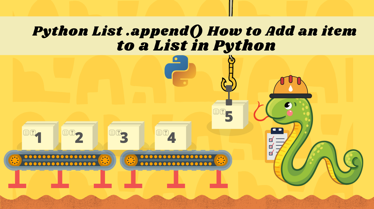 Python List .append() – How to Add an Item to a List in Python