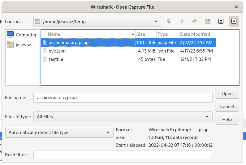 wireshark-open-pcap-file