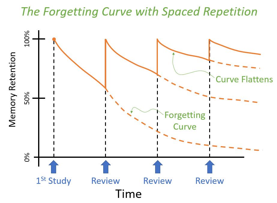 The-Forgetting-Curve-and-Spaced-Repetition