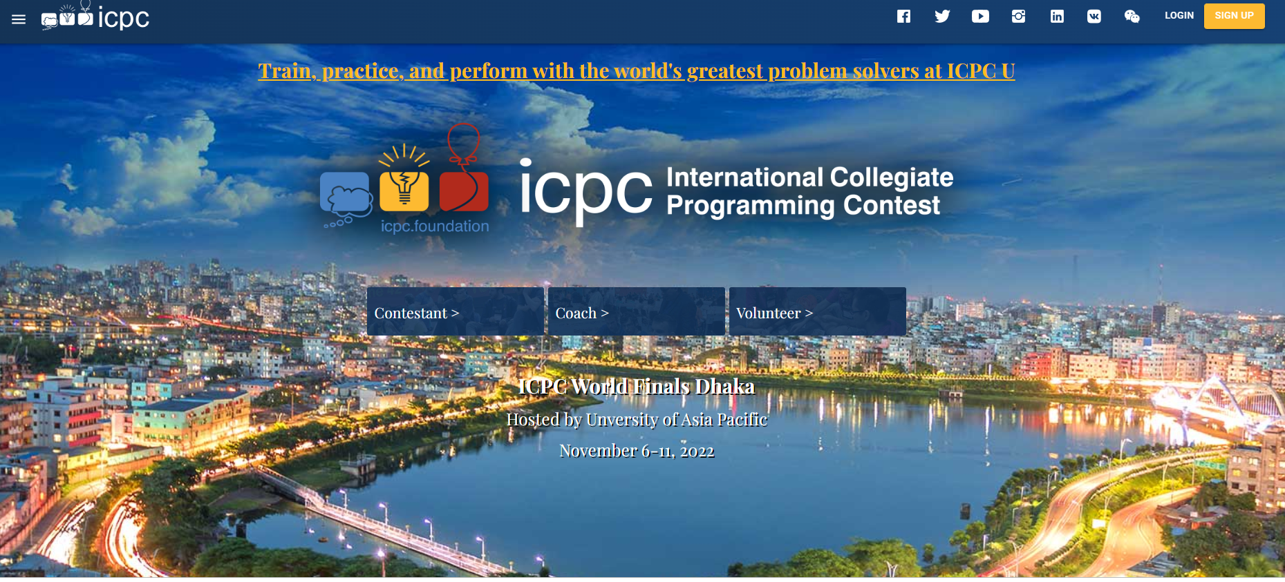 ICPC banner image
