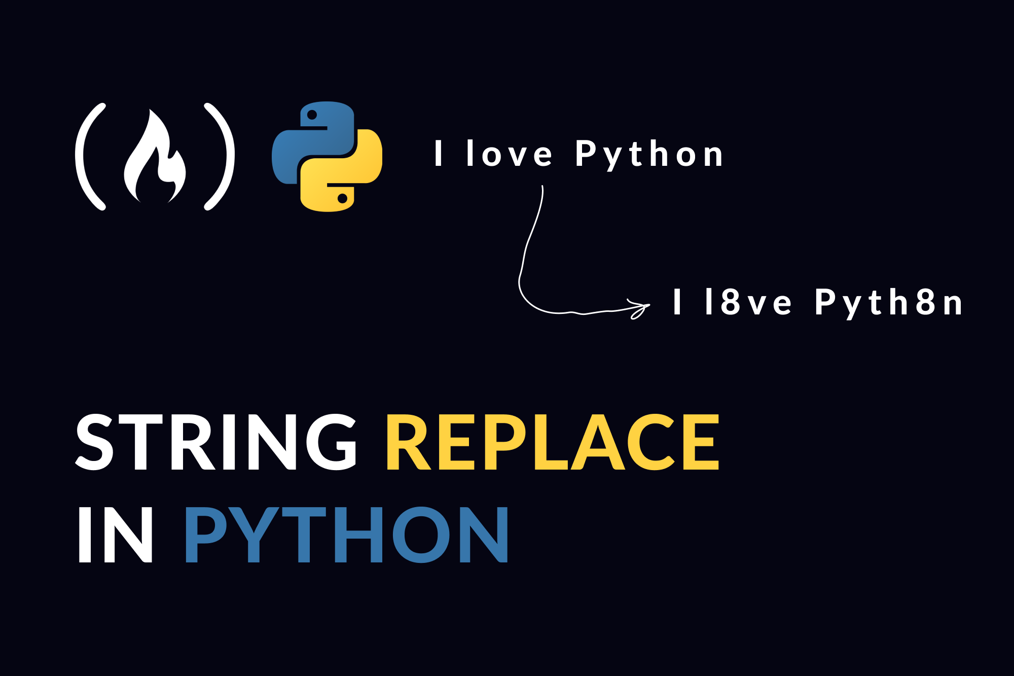 Python String.Replace() – How To Replace A Character In A String