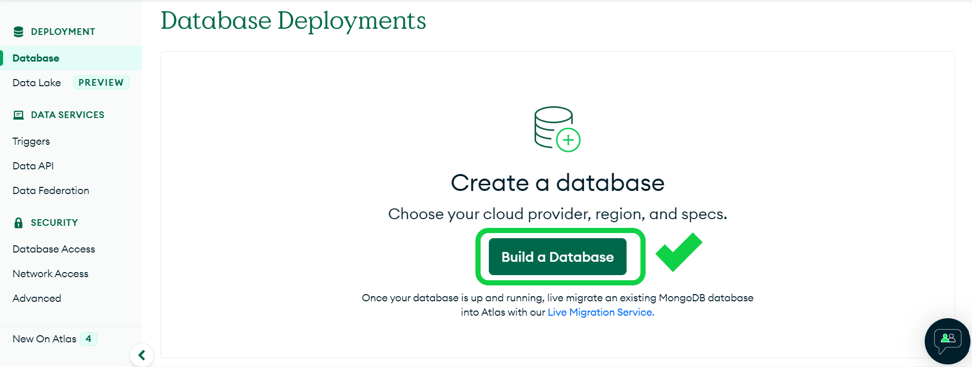 Build a database