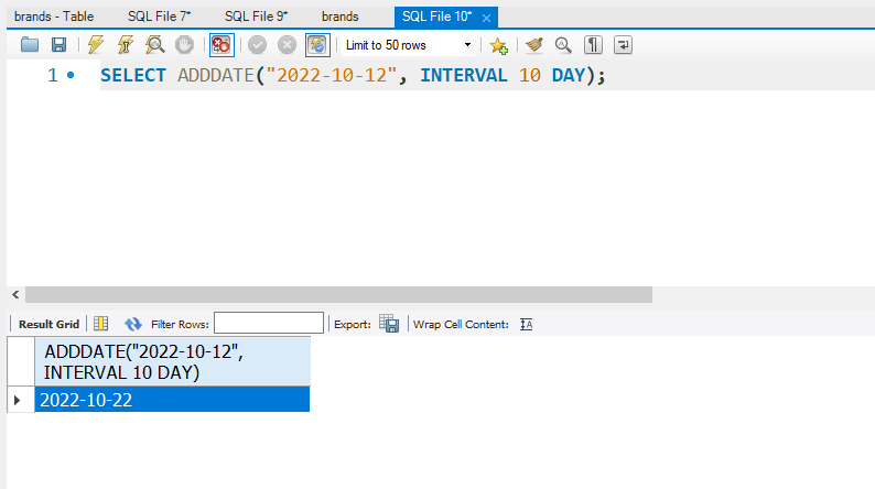 Sømand udsultet tegnebog SQL DATE – Function, Query, Timestamp Example Format