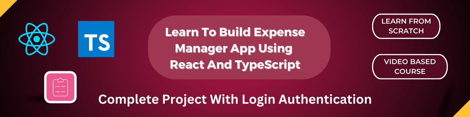Learn To Build Expense Manager App Using React And TypeScript