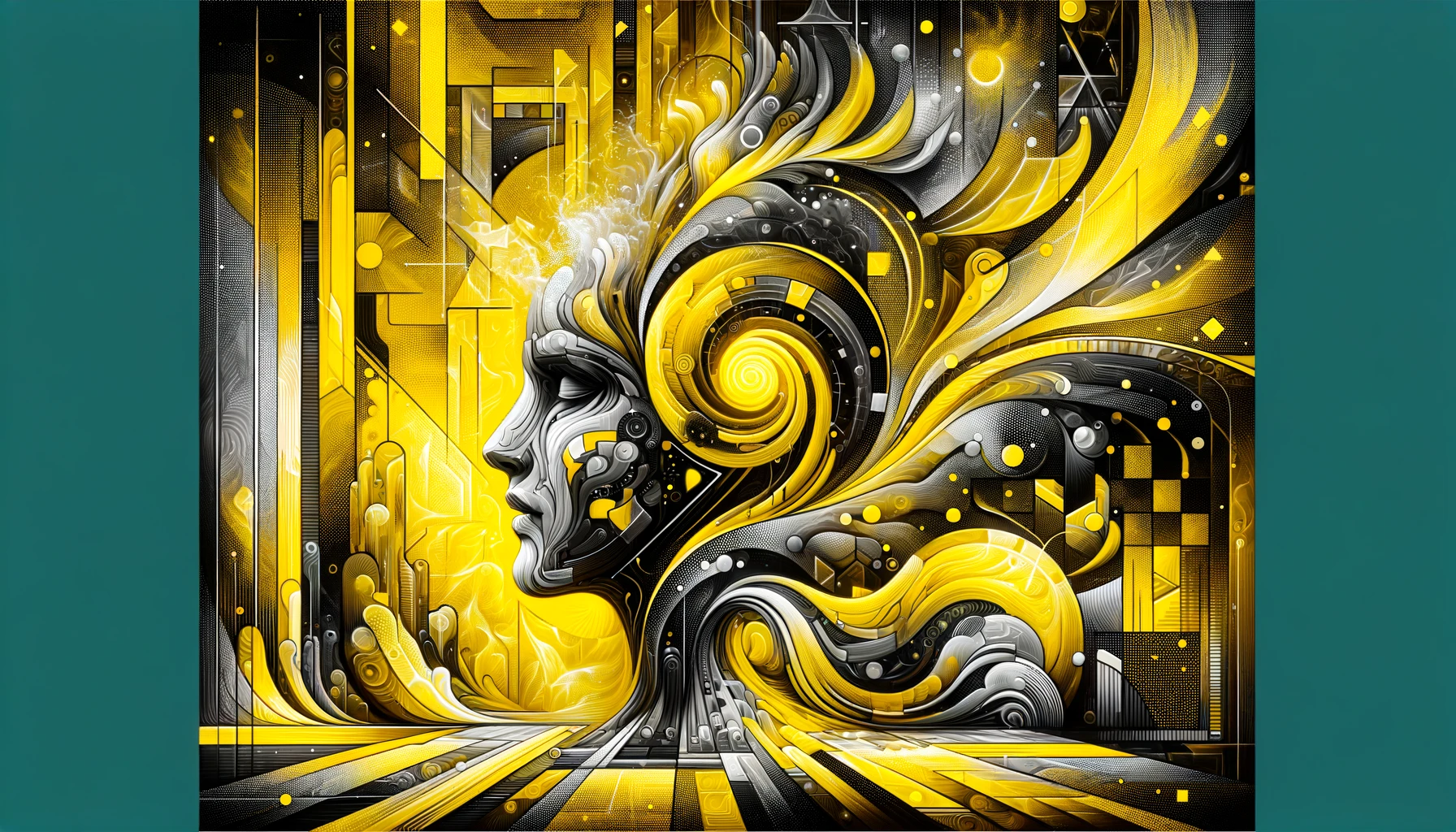 DALL-E-2024-01-19-23.02.30---A-hyper-stylized-artistic-representation-with-a-dominant-yellow-color-theme--blending-abstract-art-and-futuristic-concepts.-The-image-is-filled-with-e