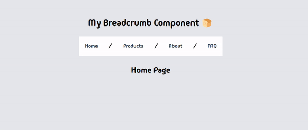 Routing-with-the-Breadcrumb-component
