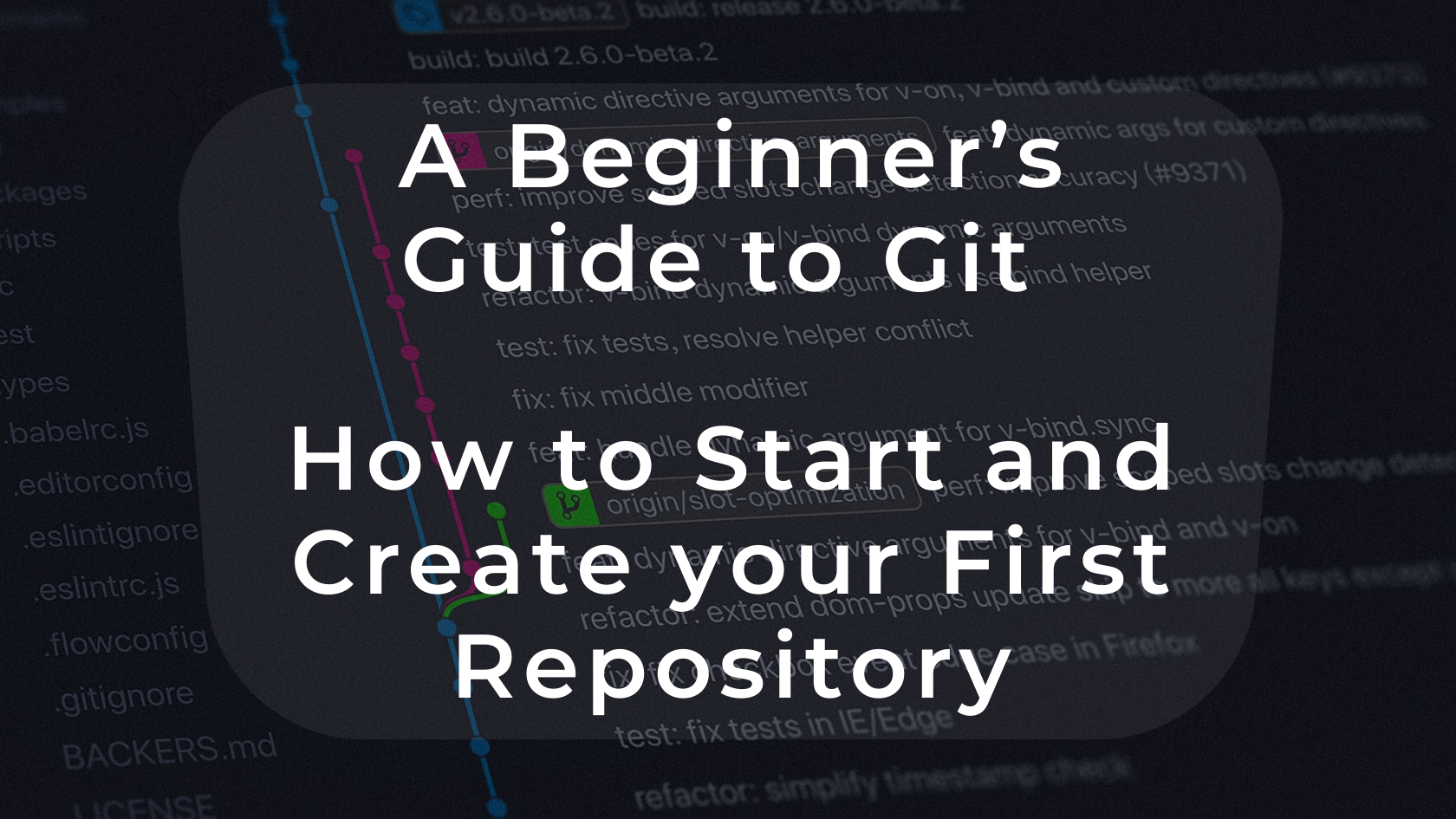 A Beginner’s Guide to Git — How to Start and Create your First Repository