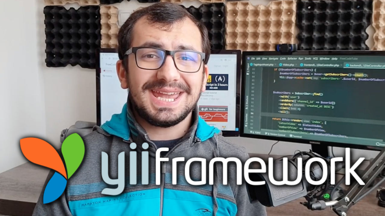 Learn how to use the Yii2 PHP framework to create a YouTube clone