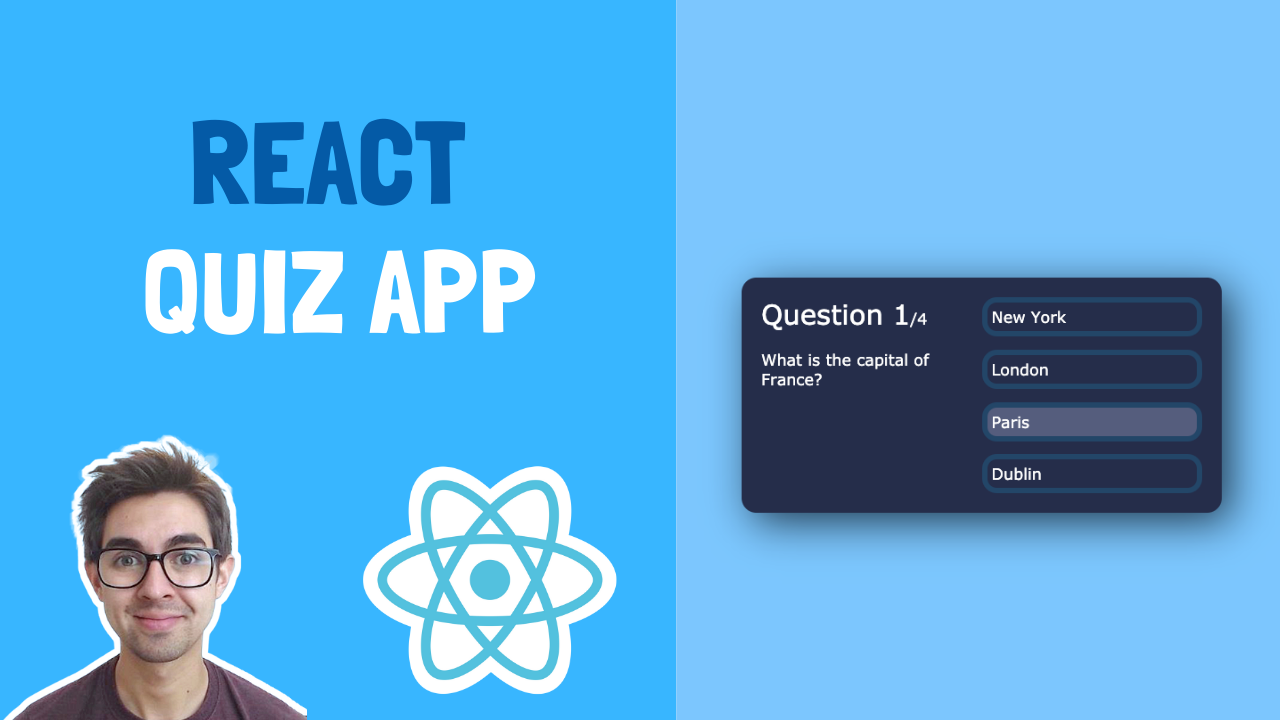 How to Build a Quiz App Using React –with Tips and Starter Code