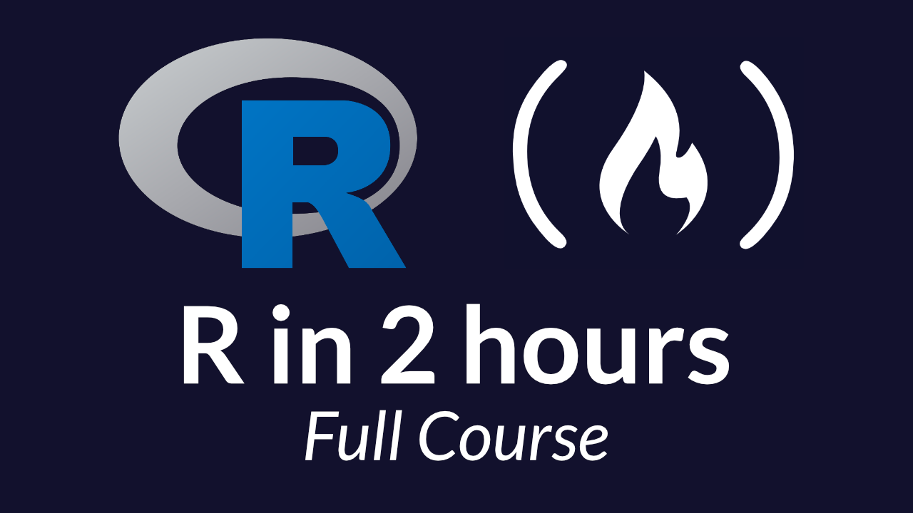 Learn R programming language basics in just 2 hours with this free course on statistical programming