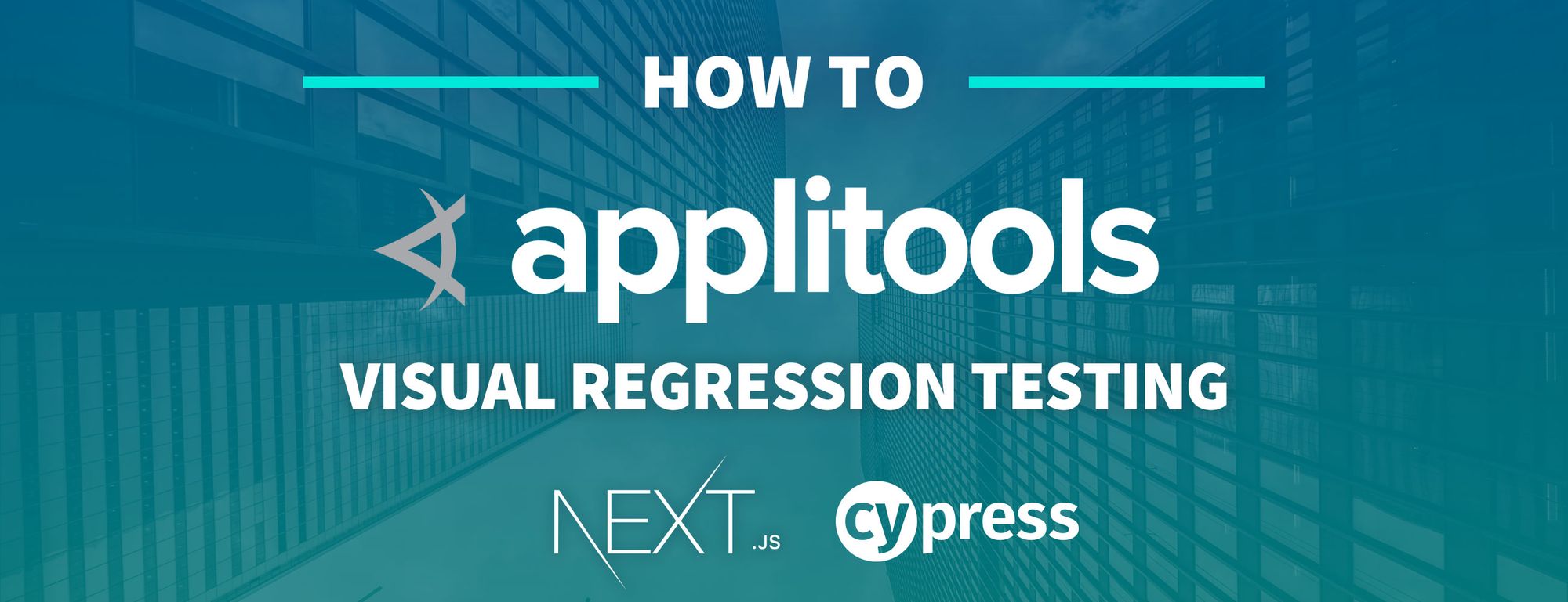 How to run Visual Regression Testing on a Next.js App with Cypress and Applitools