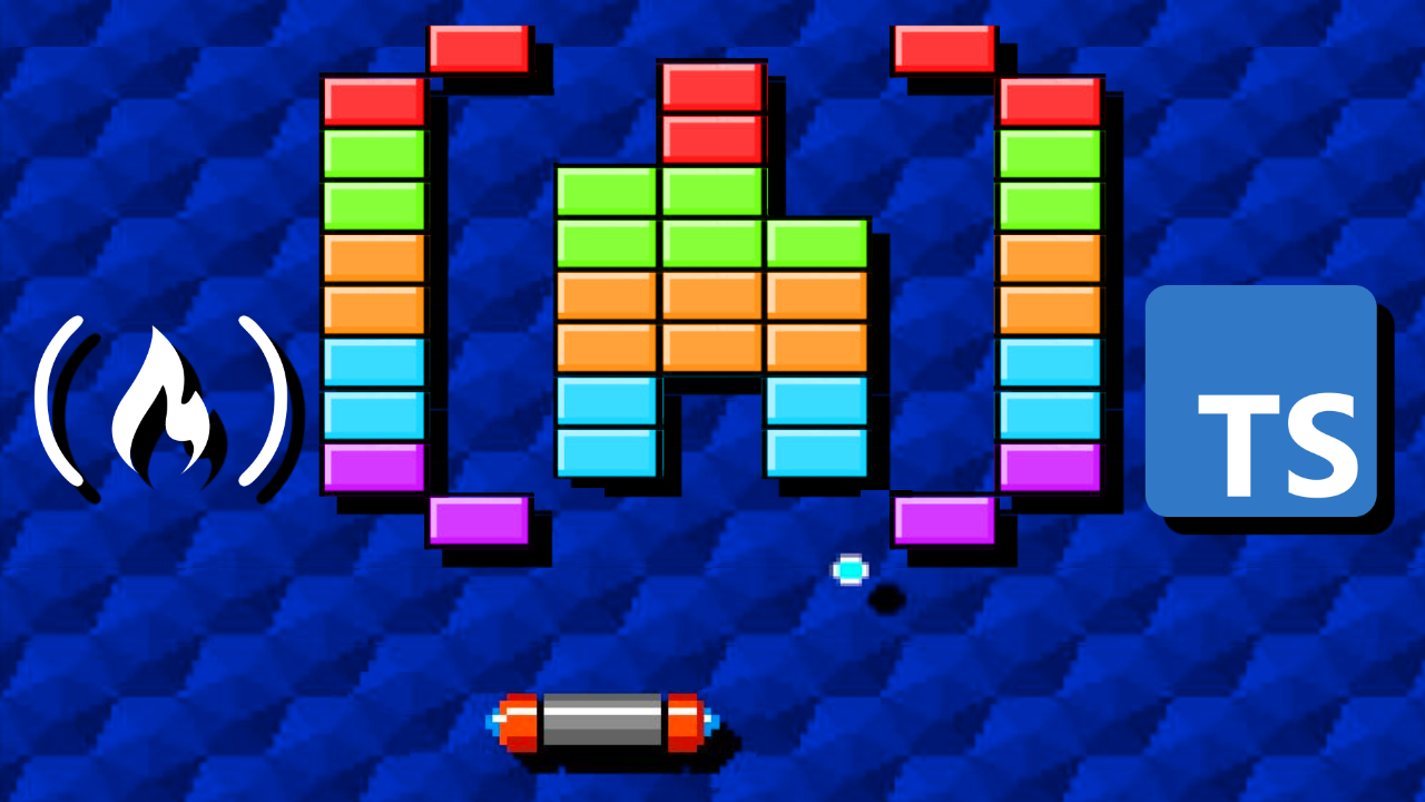 TypeScript Game Dev Course – Build your own Arkanoid Game