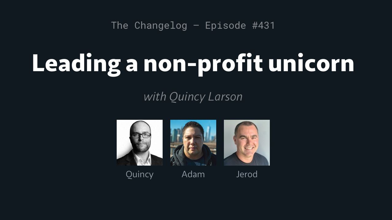 Quincy Larson Talks Data Science on The Changelog Podcast
