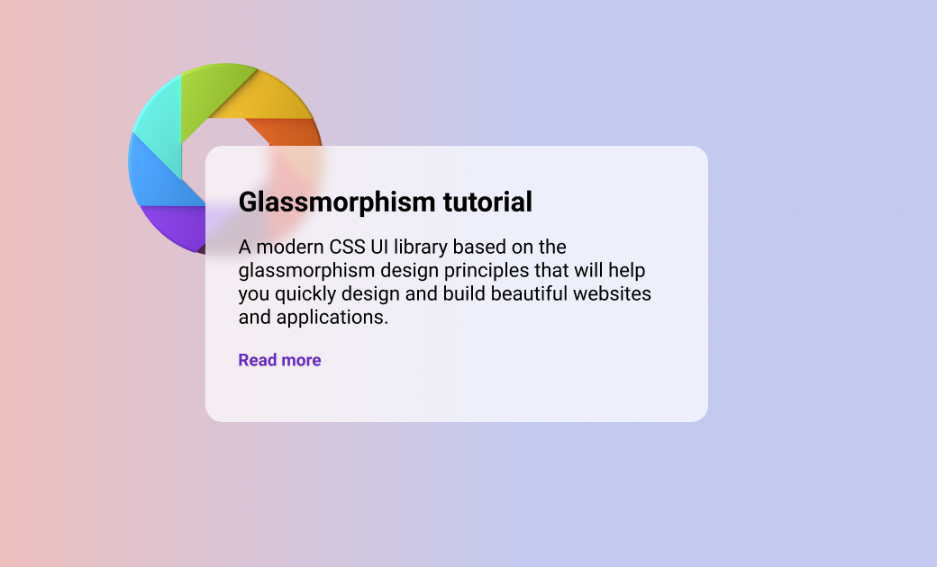 What is Glassmorphism? Create This New Design Effect Using Only HTML and CSS