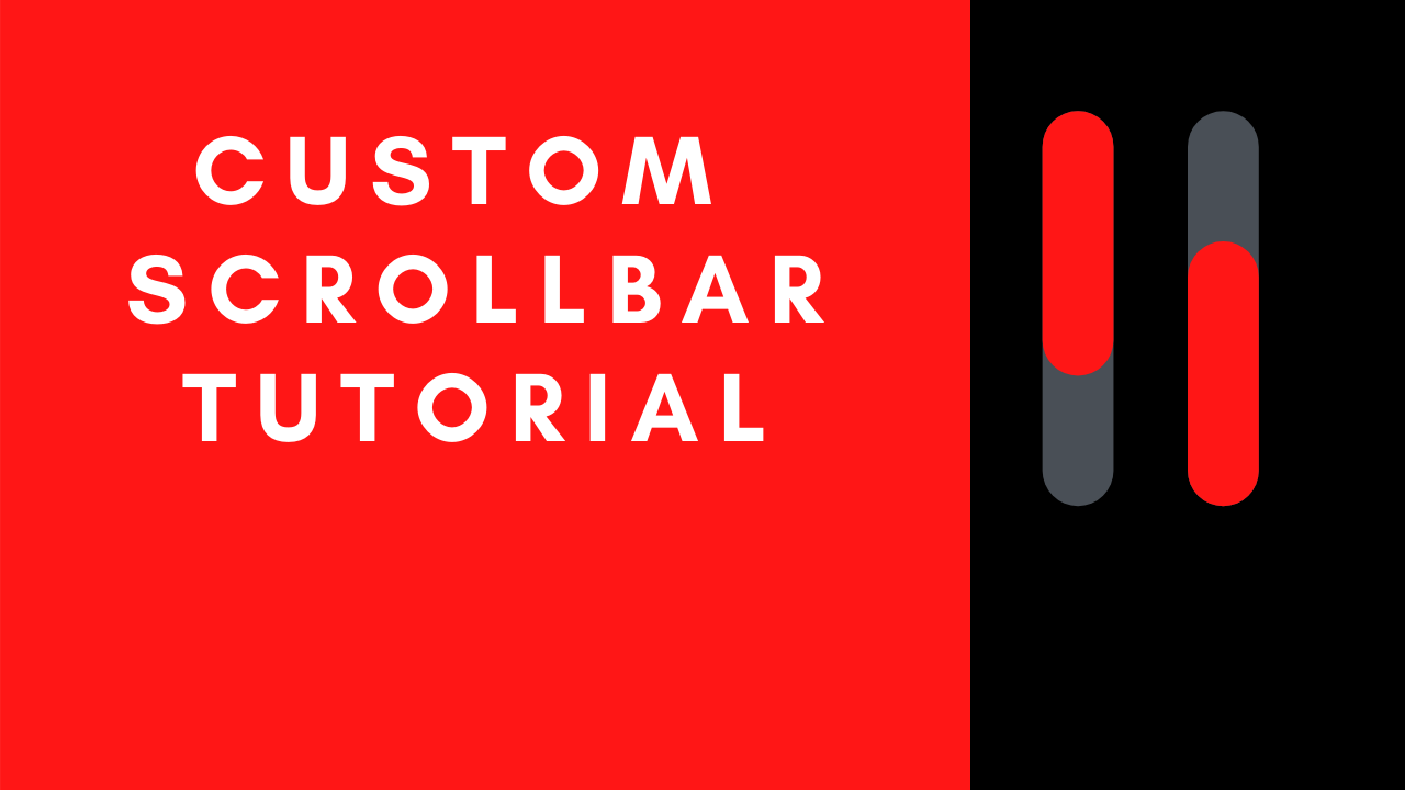 CSS Scrollbar Styling Tutorial – How to Make a Custom Scrollbar