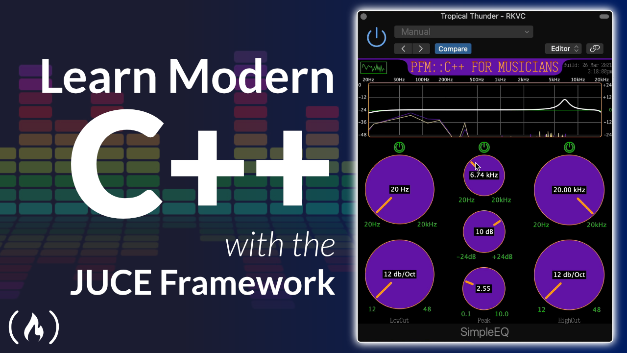 Learn Modern C++ by Building an Audio Plugin