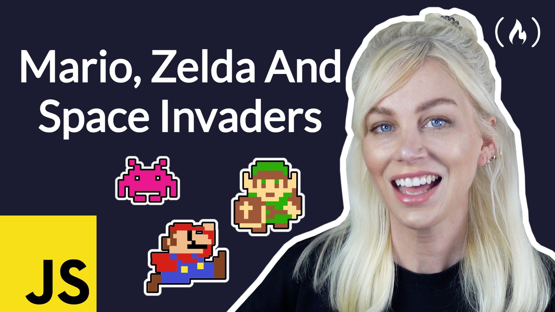 How to Build Super Mario Bros, Zelda, and Space Invaders with Kaboom.js
