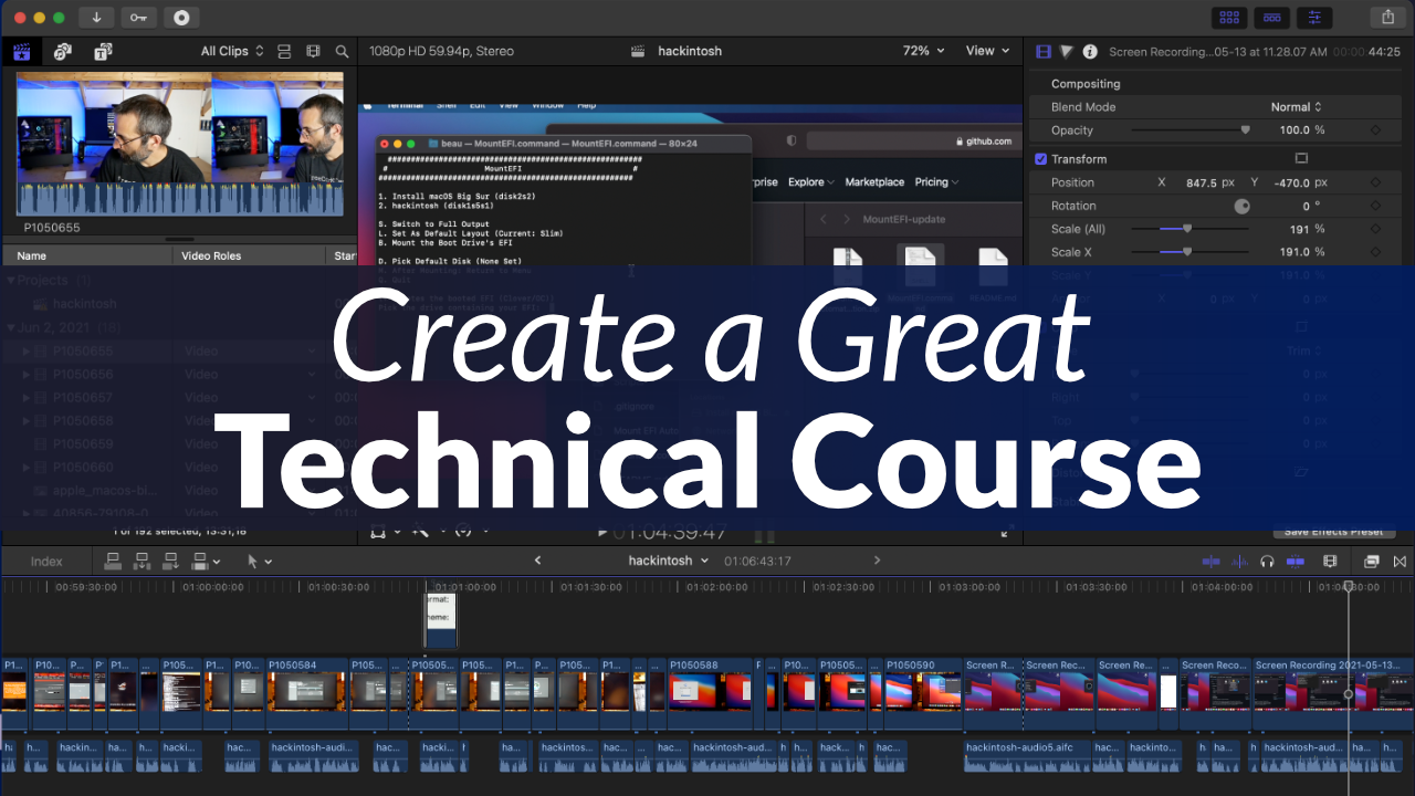 How to Create a Great Technical Course