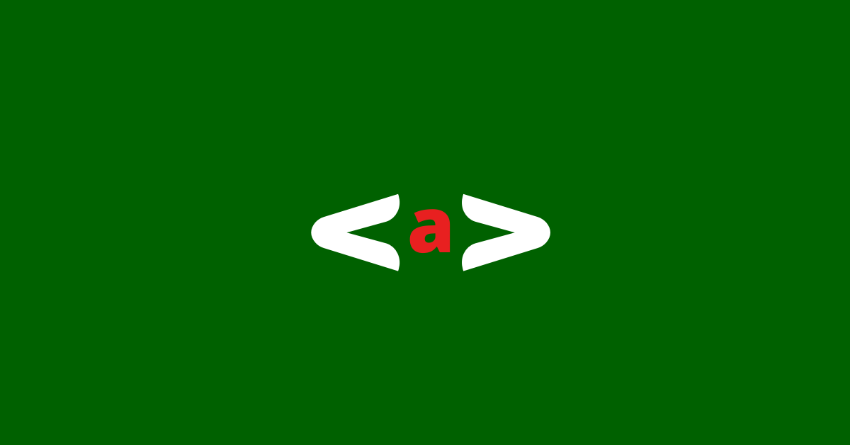 HTML <a> Tag – Anchor Link HREF Example