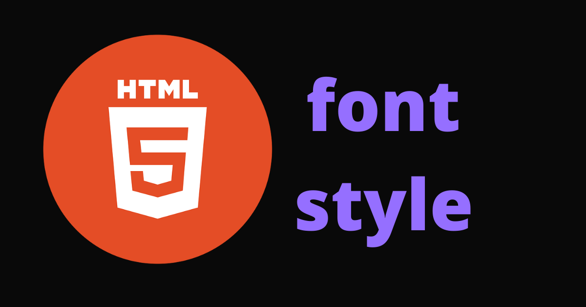 HTML Font Style – How to Change Text Color and Size with an HTML Tag