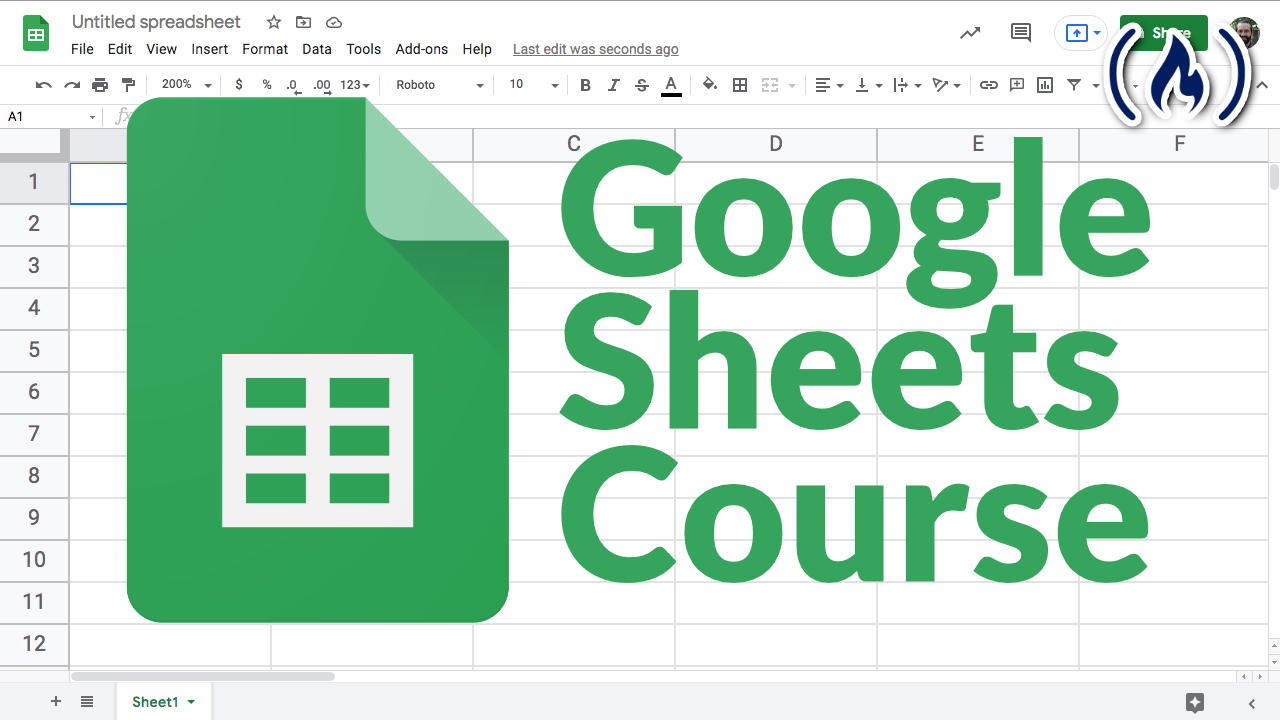 Learn Google Sheets for Beginners – Full Course