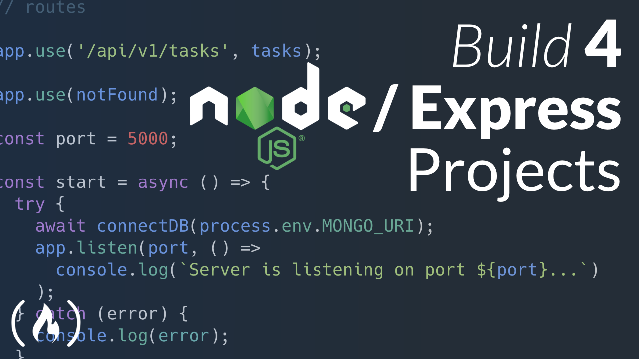 Build Four Node.js and Express.js Projects