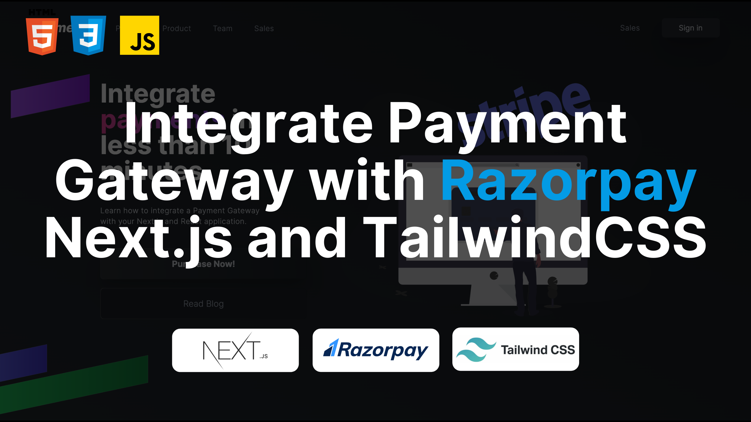 How to Set Up a Payment Gateway in Next.js and React with Razorpay and TailwindCSS